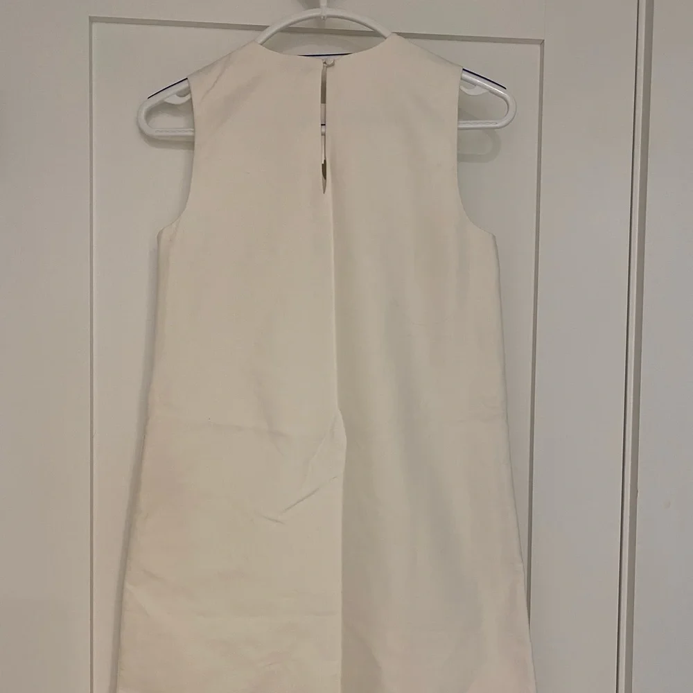 J Crew Girls White Sleeveless Dress Size 14 - Picture 2 of 5